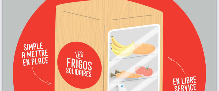 Illustration de : LES FRIGOS SOLIDAIRES